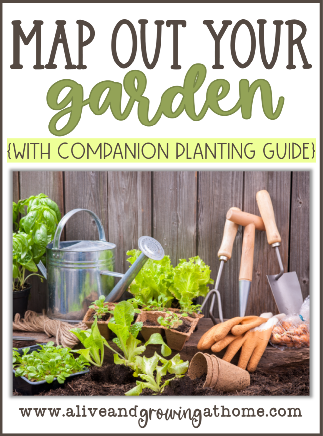 Printable Companion Planting Guide - Alive and Growing at Home