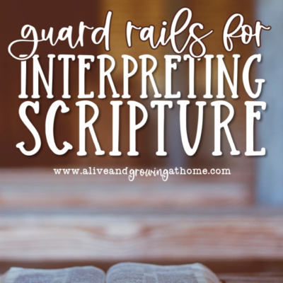 Guard Rails for Interpreting Scripture