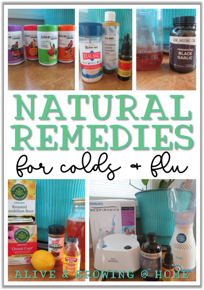 Natural Remedies for Colds and Flu - Alive and Growing at Home