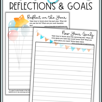 New Year Reflections and Goals