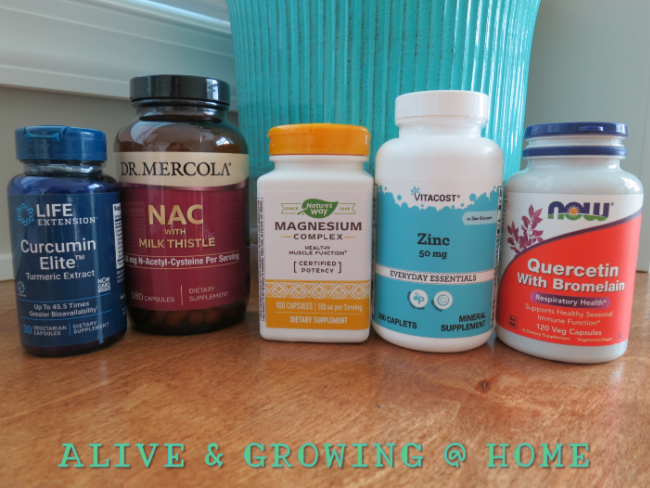 take supplements - natural remedies for colds